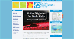 Desktop Screenshot of floridaocean.org
